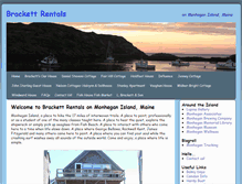 Tablet Screenshot of brackettrentals.com